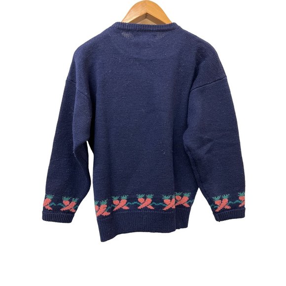 Vintage Sweater designed by Dean of Scotland Wool Grandpa Pullover - Picture 2 of 7